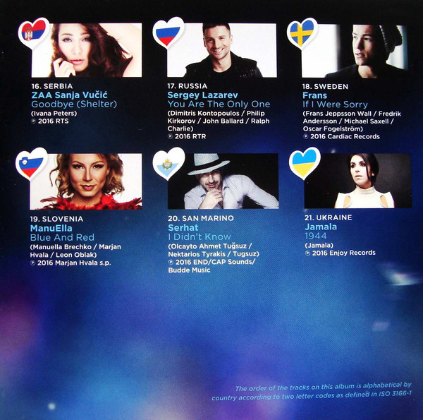 Eurovision Song Contest 2016; Stockholm come Together : Inlay06